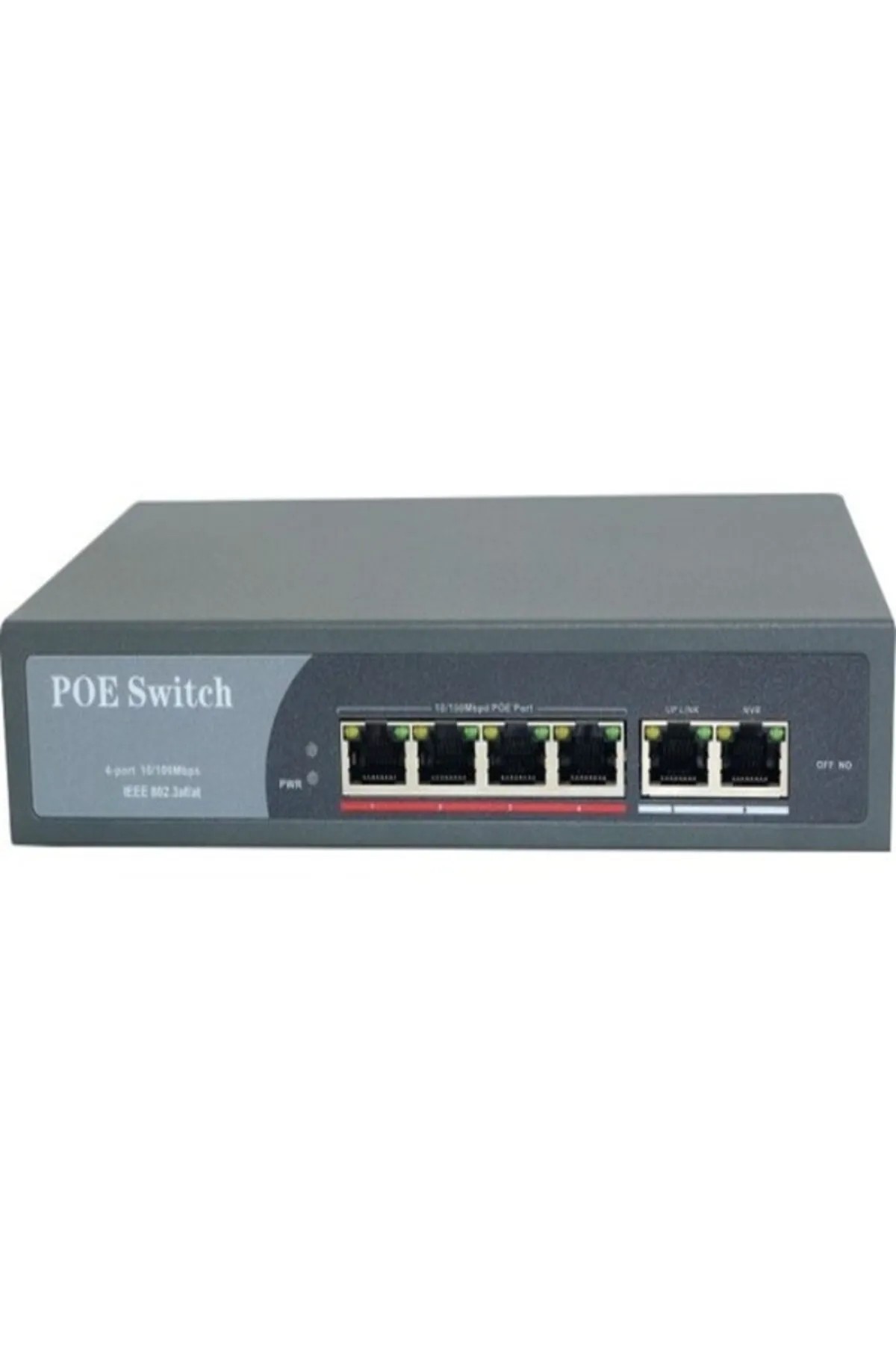 SUNVEO 4 PORT 10/100M POE SWİTCH 2 UPLİNK 10/100M ETHERNET PORT