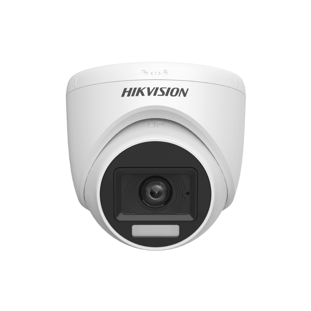 Hikvision DS-2CE76D0T-LPFS 2.8MM 7/24 Renkli, Mikrofonlu İç Ortam Dome Kamera