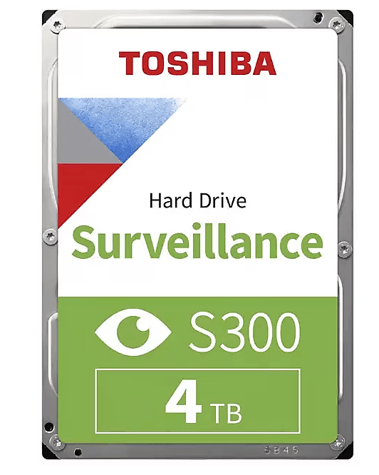 4TB TOSHIBA 5400R S300 SATA 128M 7/24 HARDDİSK