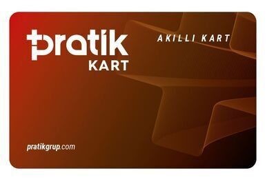 Pratik Kart Kart Anahtarlık PT-203 (25 Adet)