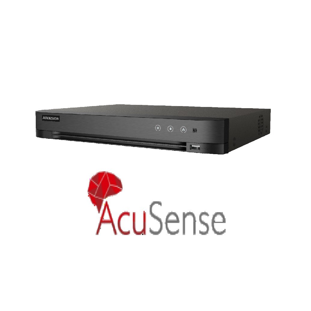 Hikvision iDS-7208HQHI-M1/S 8 Kanal H.265+ Acusense Dvr Kayıt Cihazı (Yüz tanıma)