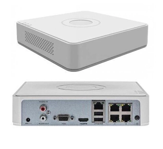 Hikvision DS-7104NI-Q1/4P 4 Kanal PoE' li NVR Kayıt Cihazı