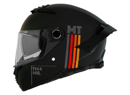 MT THUNDER 4 A11 MAT SİYAH KASK