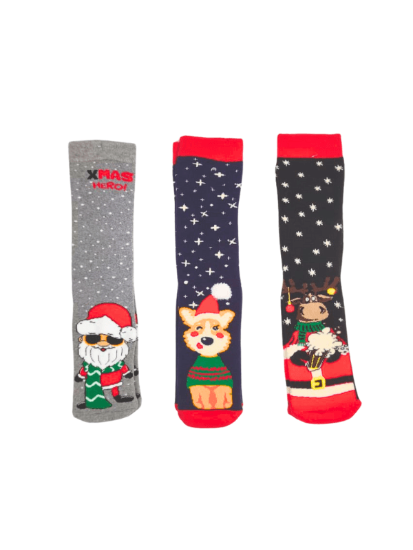 Xmas Socks | 3'lü Set - II