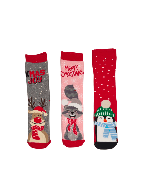 Xmas Socks | 3'lü Set - I