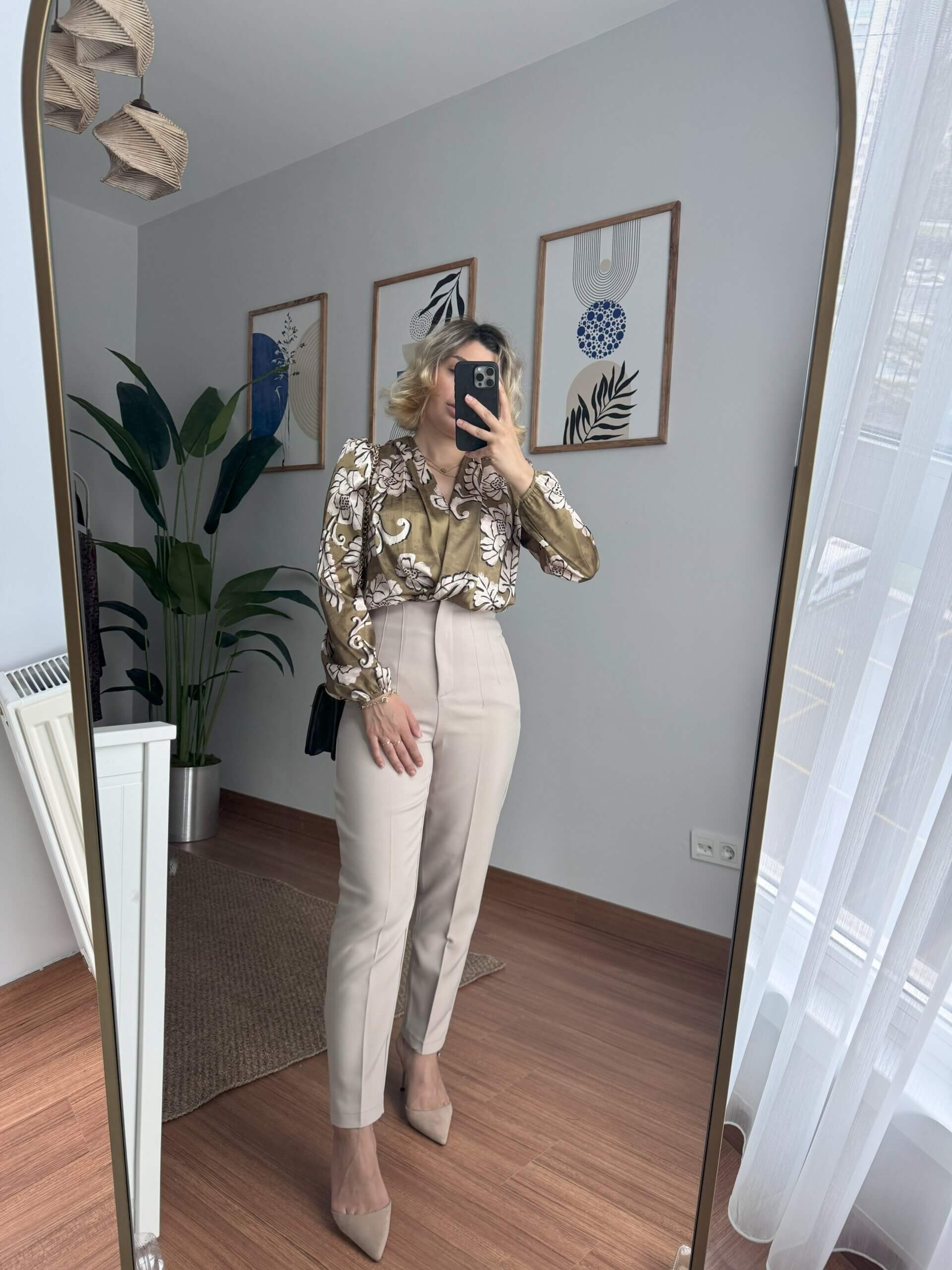 Zara Pileli Havuç Pantolon