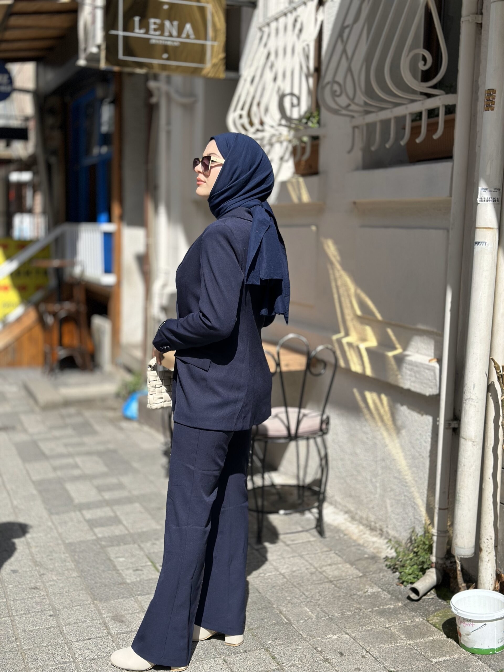 3'lü Büstiyer Blazer Takım