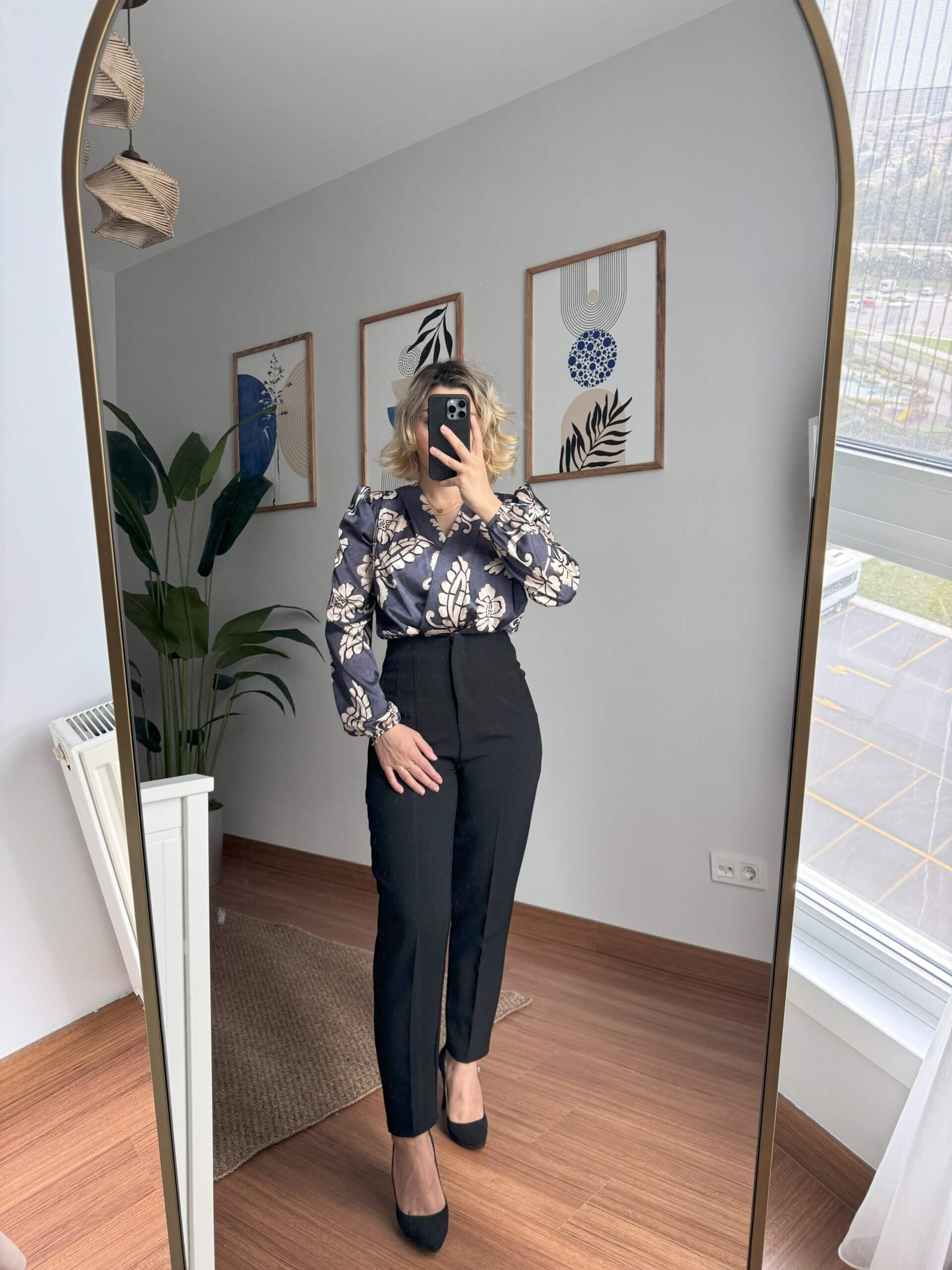 Zara Pileli Havuç Pantolon
