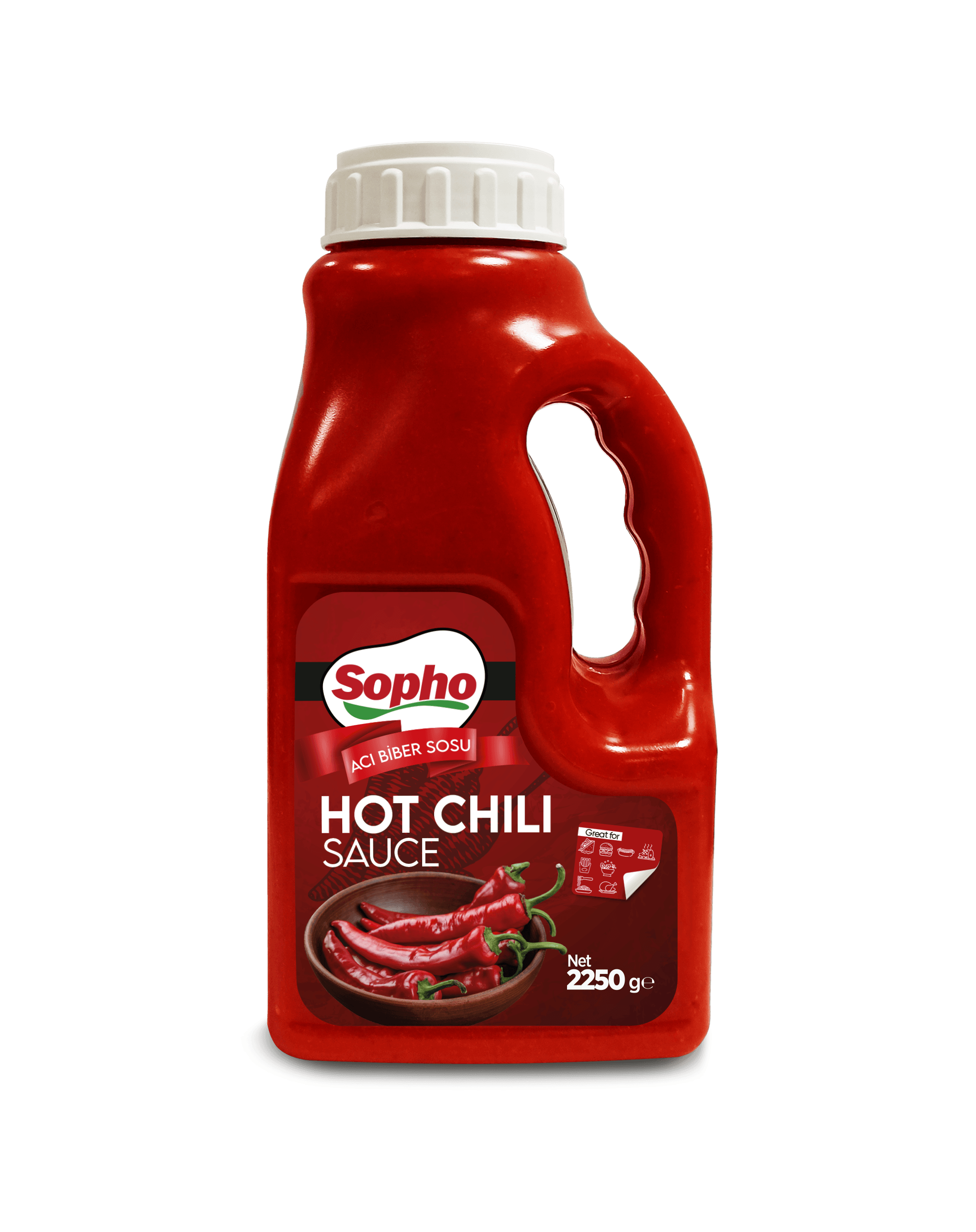Sopho Acı Biber Sosu (Hot Chili) 2250g