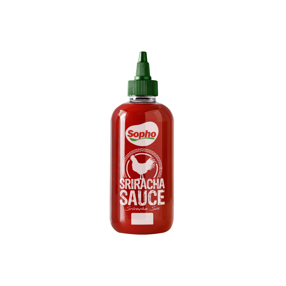 Sopho Sriracha Sos 520g | Acı Biber & Sarımsak Dengesi