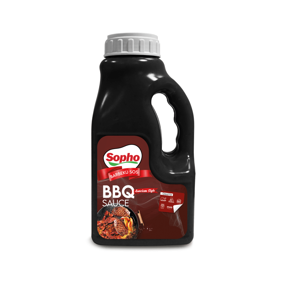 Sopho Barbekü Sos 2450g | Tütsü Aromalı Klasik BBQ Lezzeti
