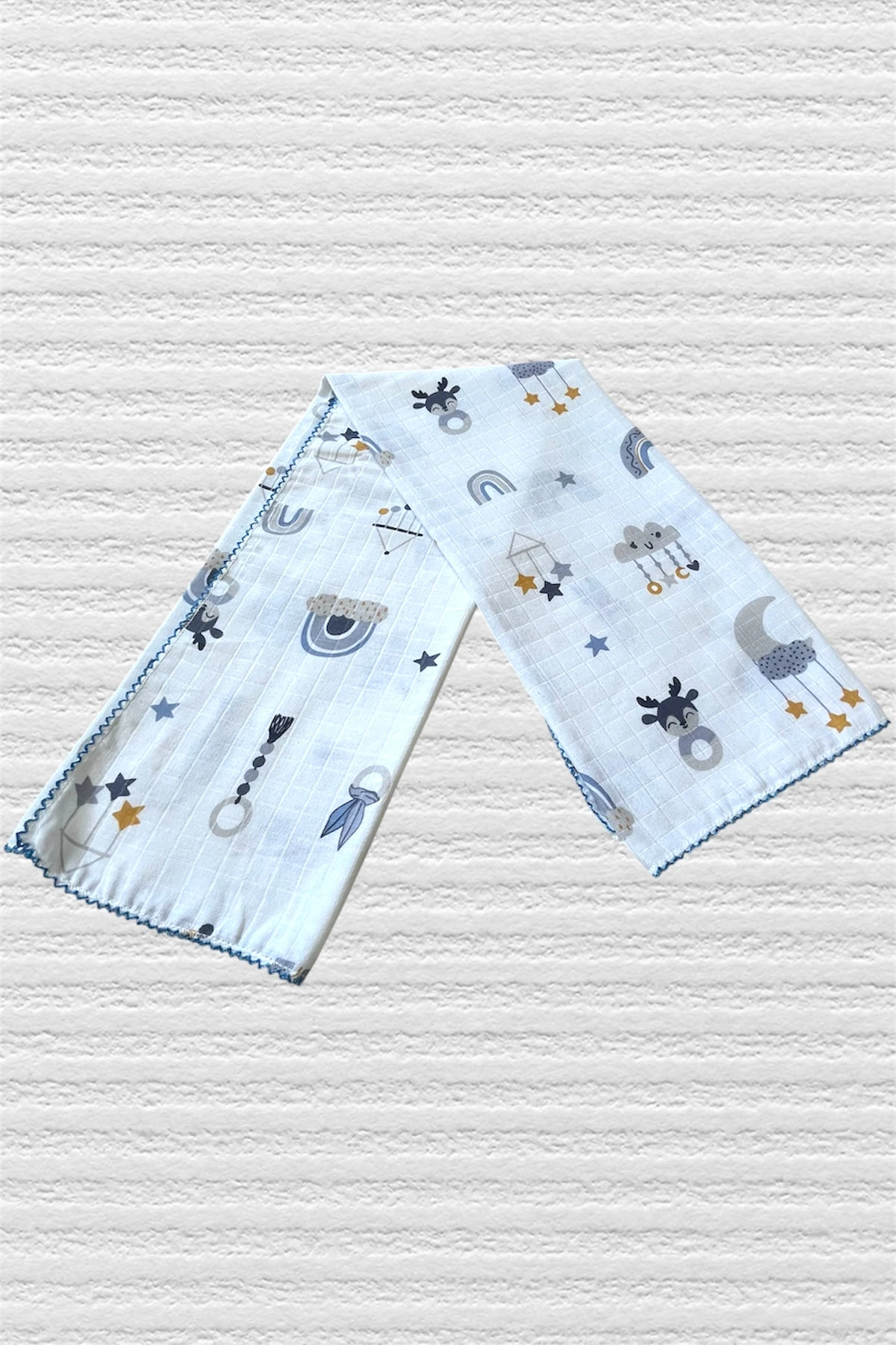 Minika Çok Amaçlı Müslin Örtü,Beşik 80x90