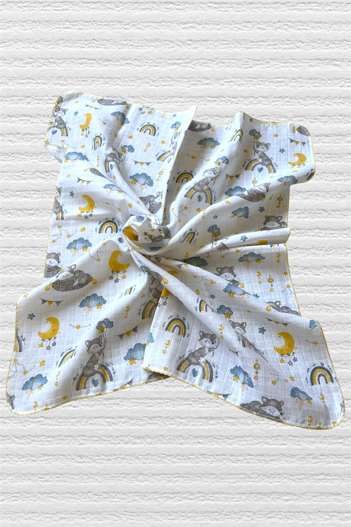 Minika Çok Amaçlı Müslin Örtü,Sincap 80x90