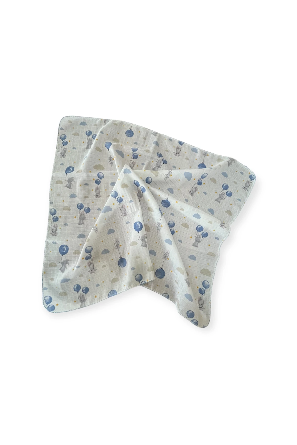 Minika Çok Amaçlı Müslin Battaniye Tavşan Balon 80x90