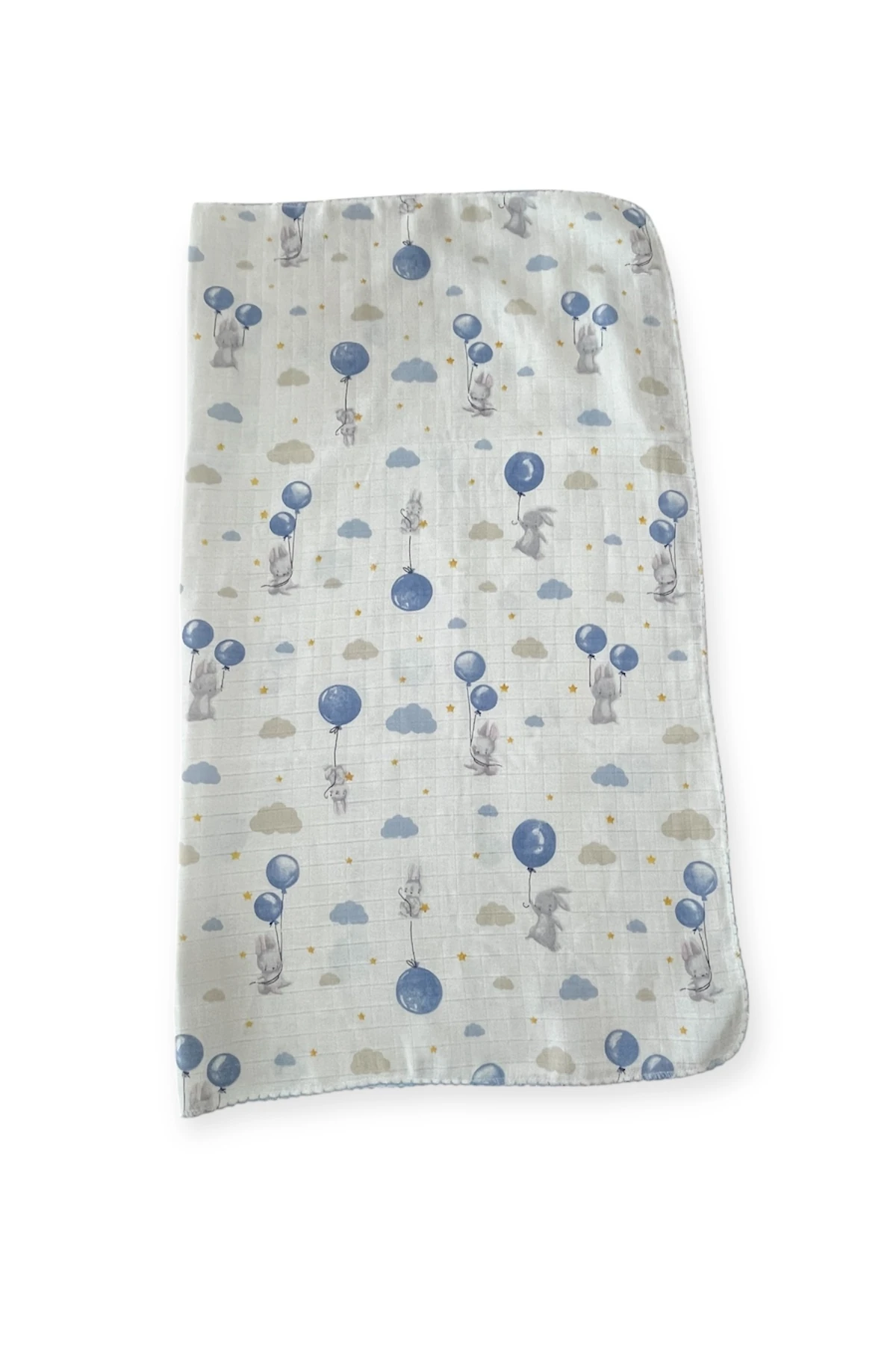 Minika Çok Amaçlı Müslin Battaniye Tavşan Balon 80x90