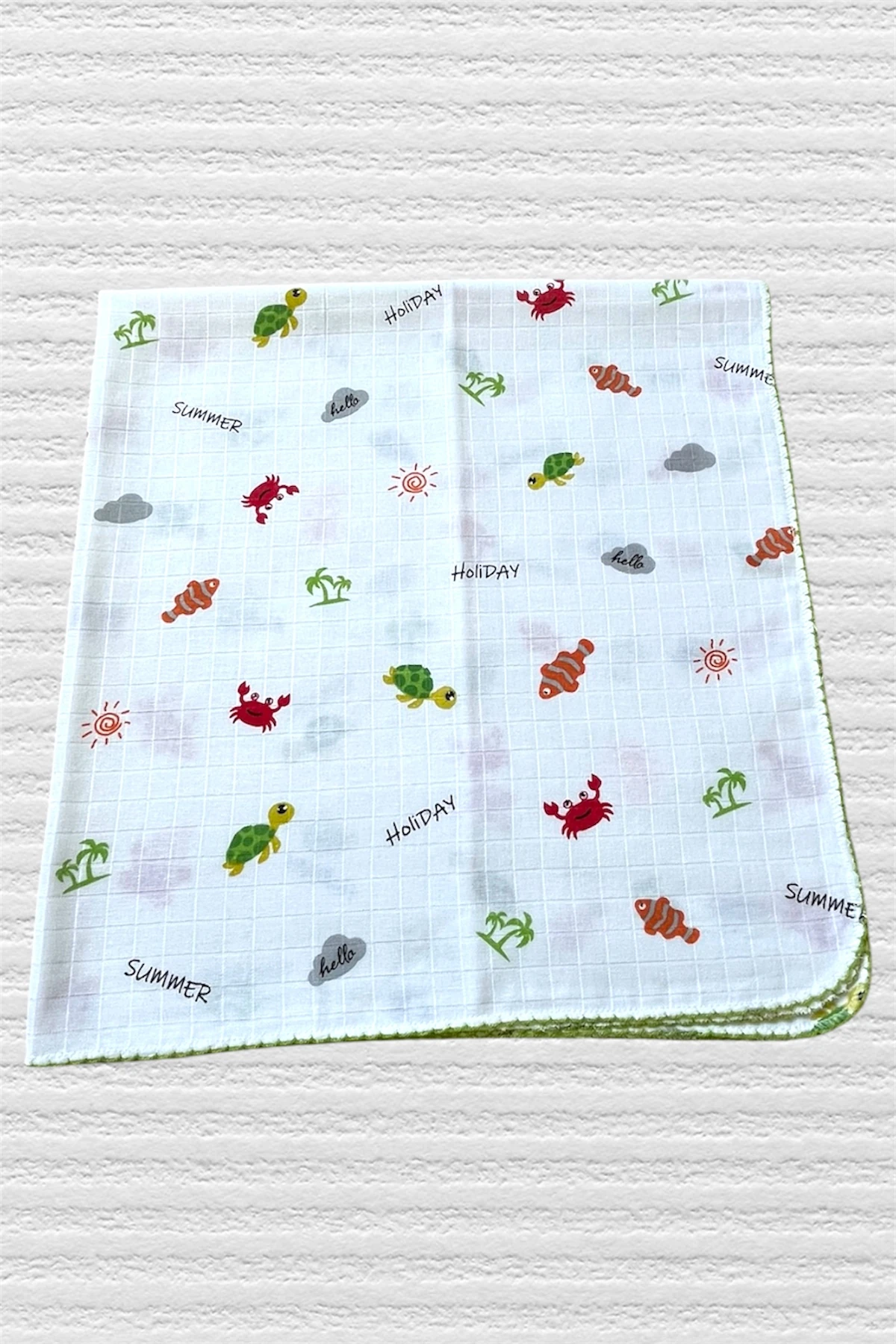 Minika Çok Amaçlı Müslin Örtü, Yaz 80x90