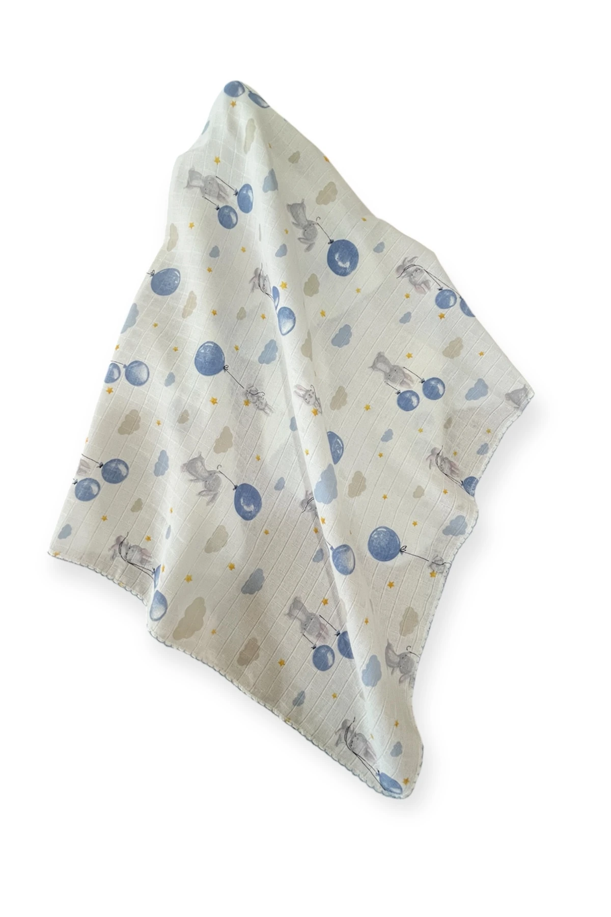 Minika Çok Amaçlı Müslin Battaniye Tavşan Balon 80x90