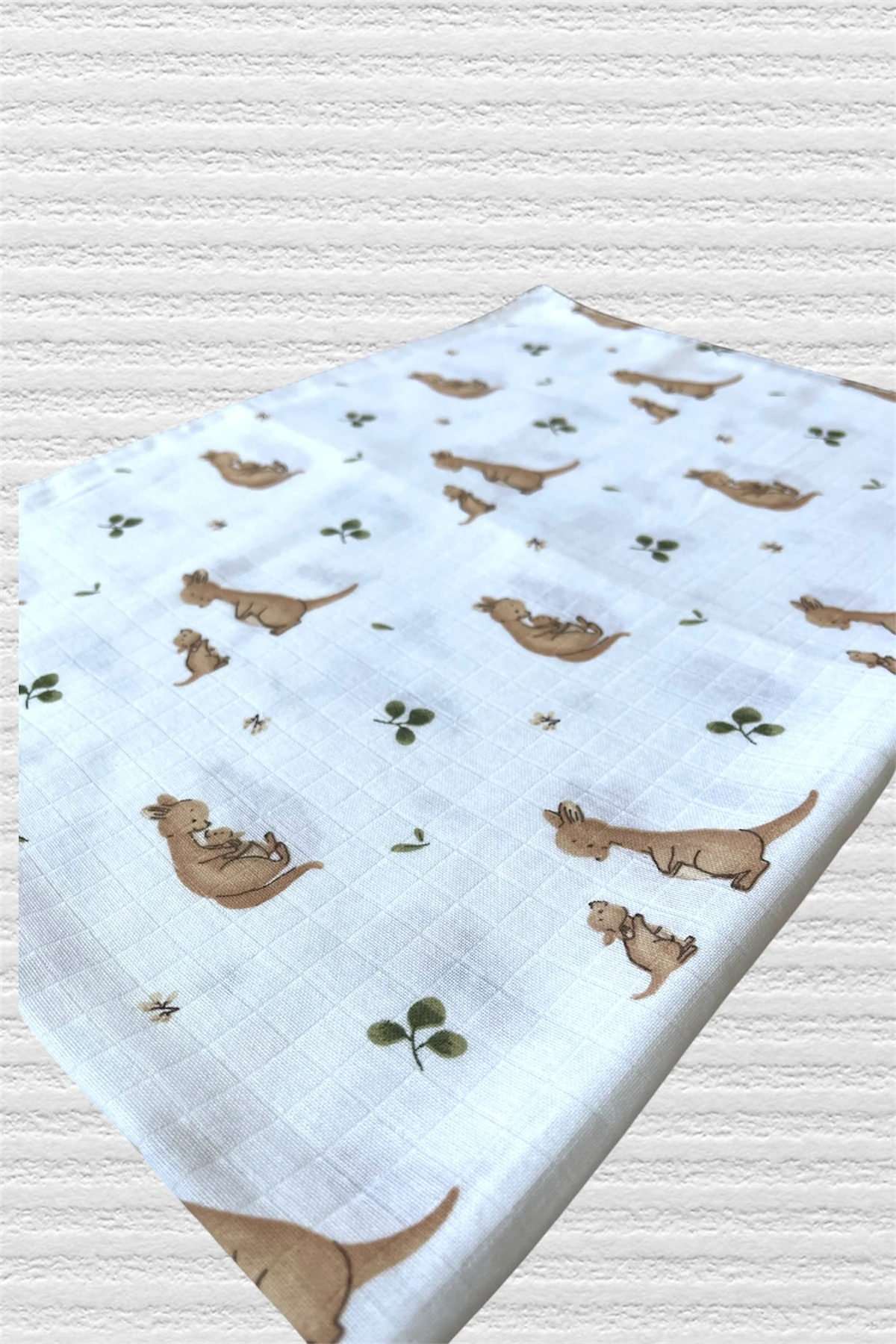 Minika Çok Amaçlı Müslin Örtü,Kanguru 110x90