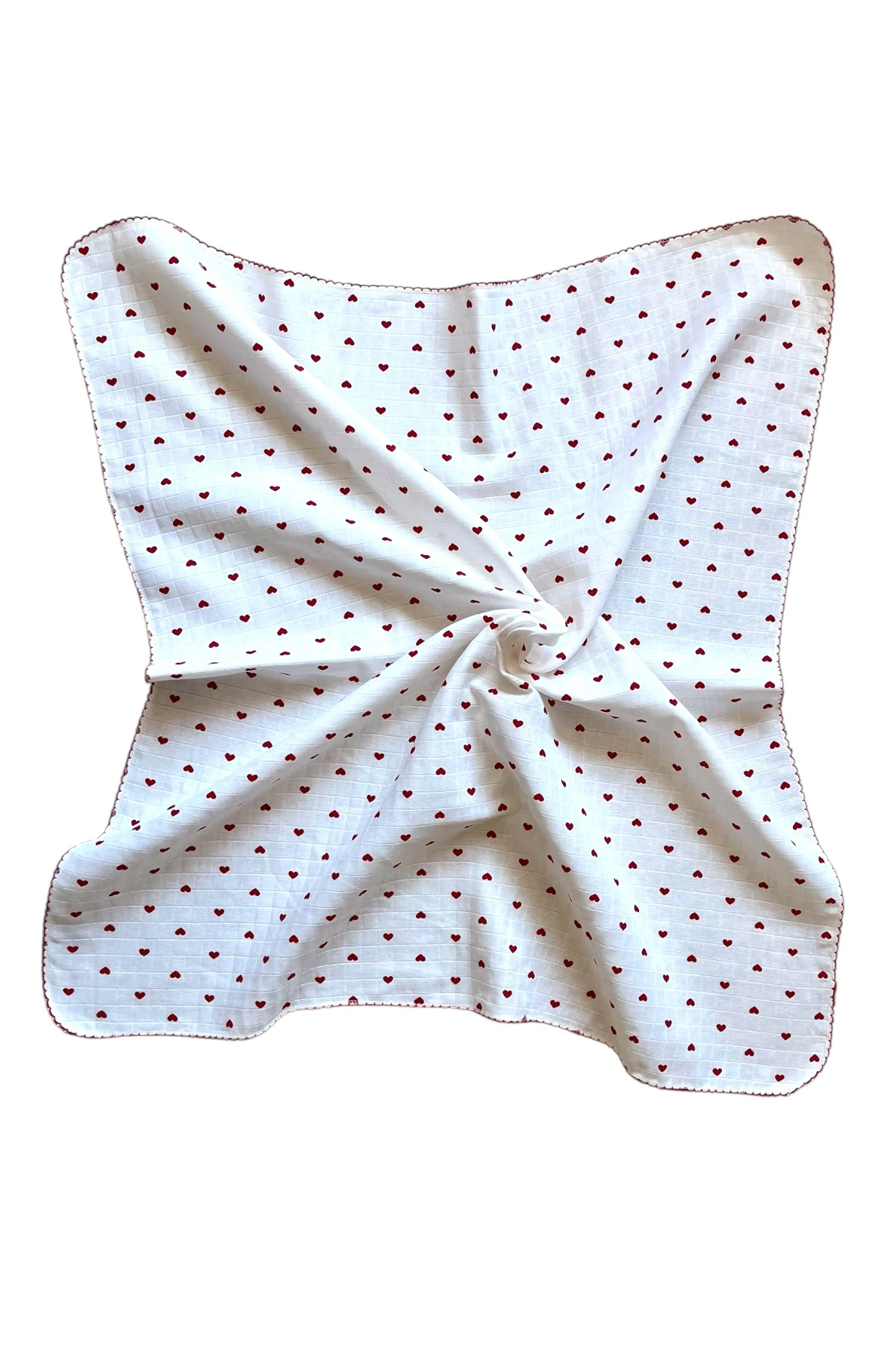 Minika Çok Amaçlı Müslin Küçük Kalp 80 x 90