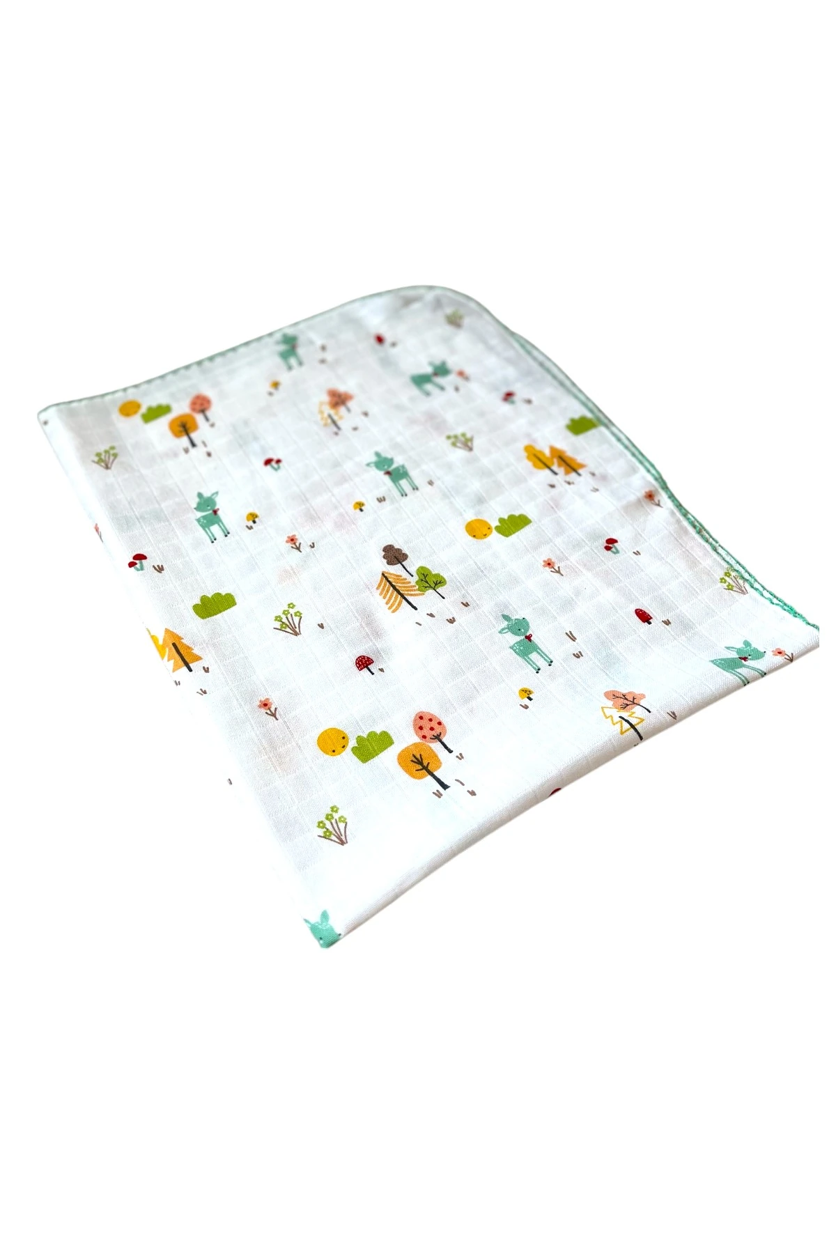 Minika Çok Amaçlı Müslin Örtü Küçük Sincap 80 x 90 Cm