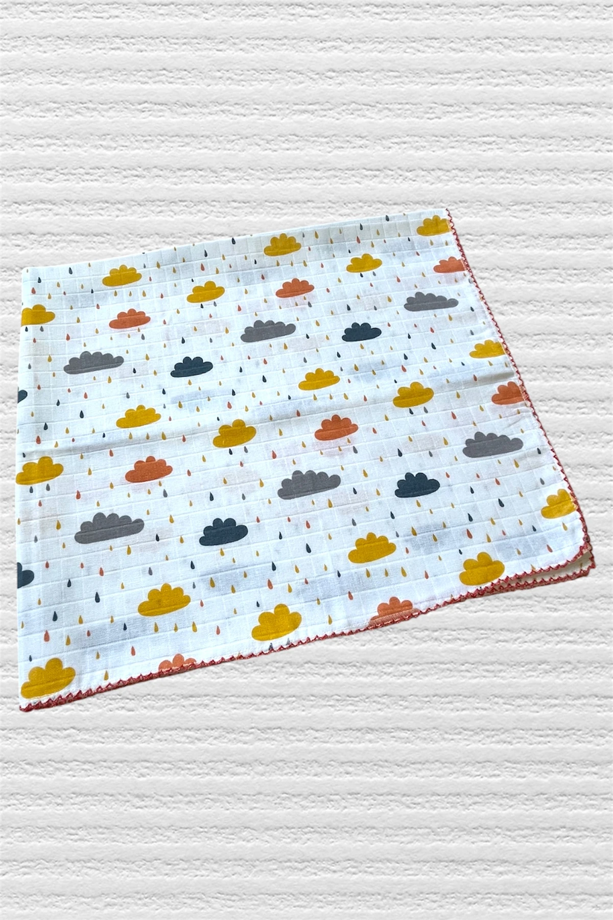 Minika Çok Amaçlı Müslin Örtü,Bulut 80x90