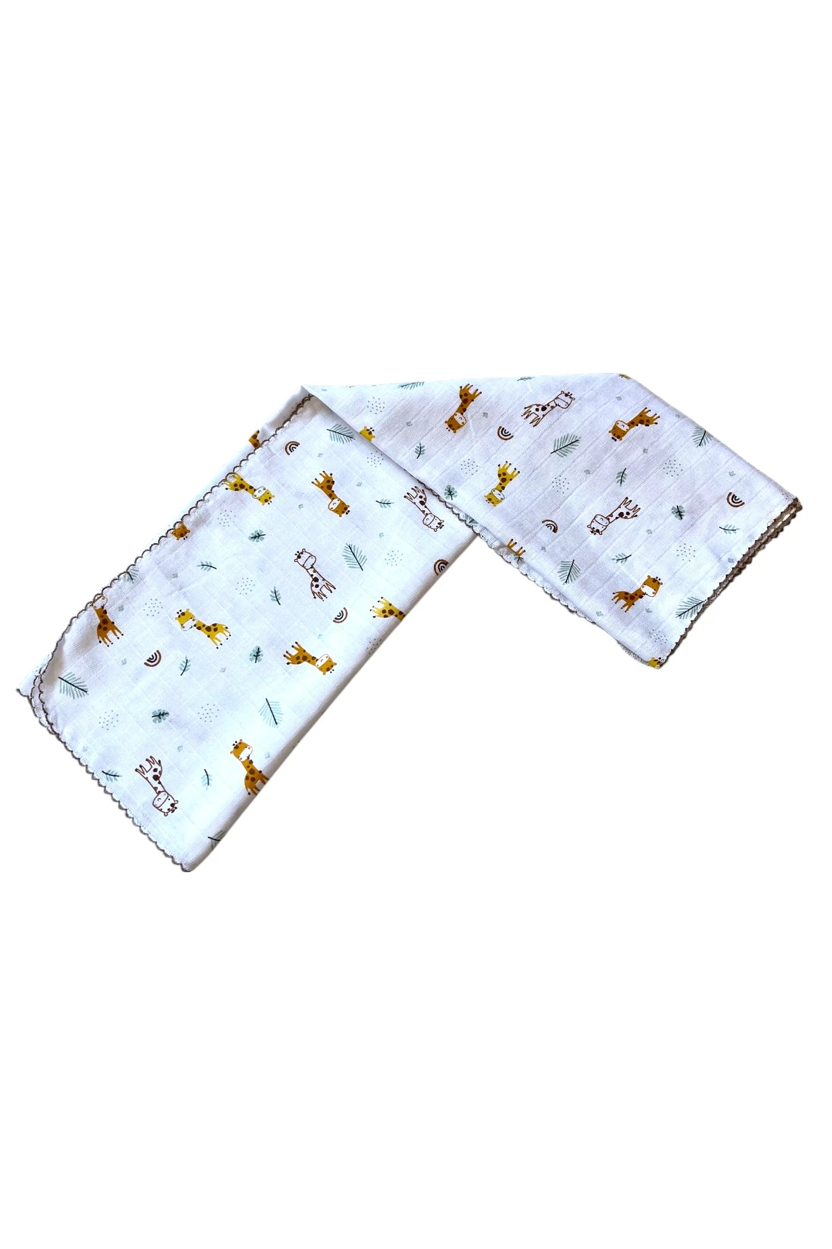 Minika Çok Amaçlı Müslin Örtü Minik Zürafa 80 x 90 Cm