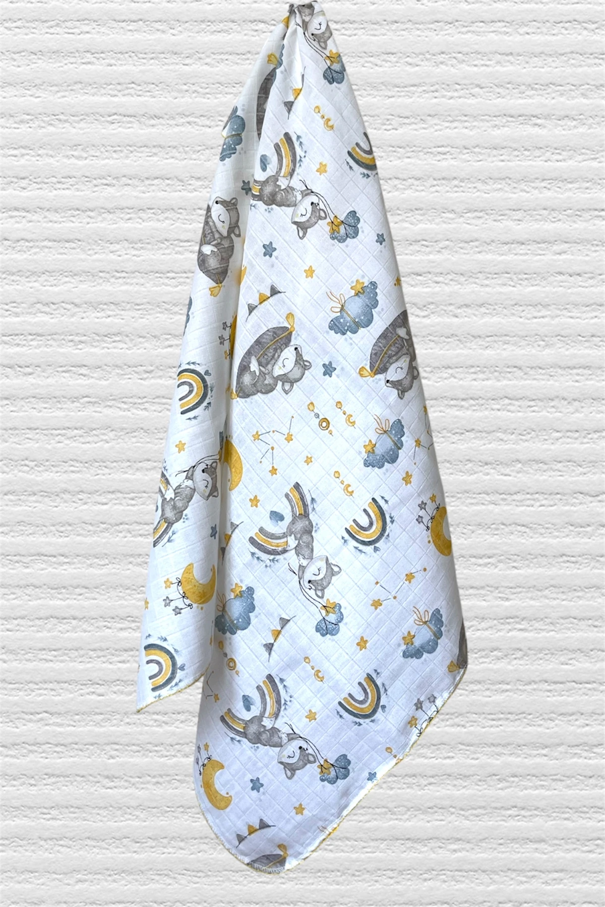 Minika Çok Amaçlı Müslin Örtü,Sincap 80x90