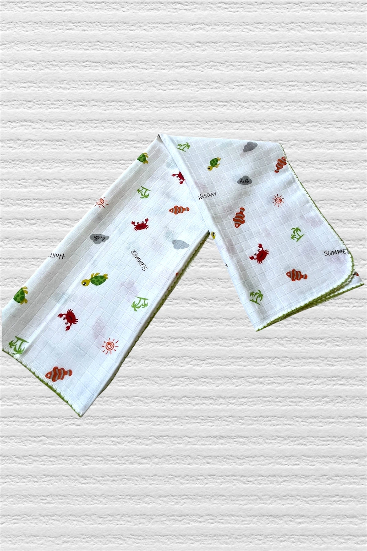 Minika Çok Amaçlı Müslin Örtü, Yaz 80x90