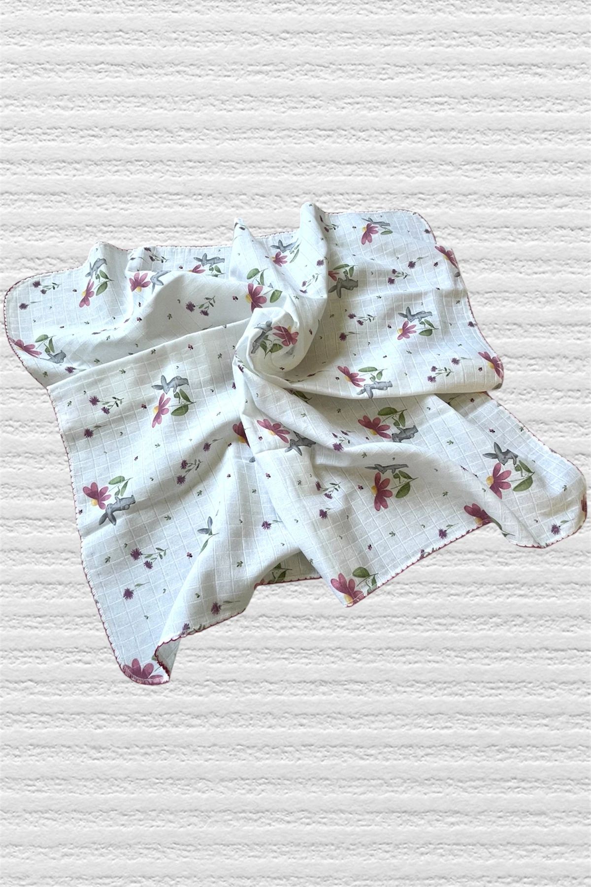 Minika Çok Amaçlı Müslin Örtü,Tavşan 80x90