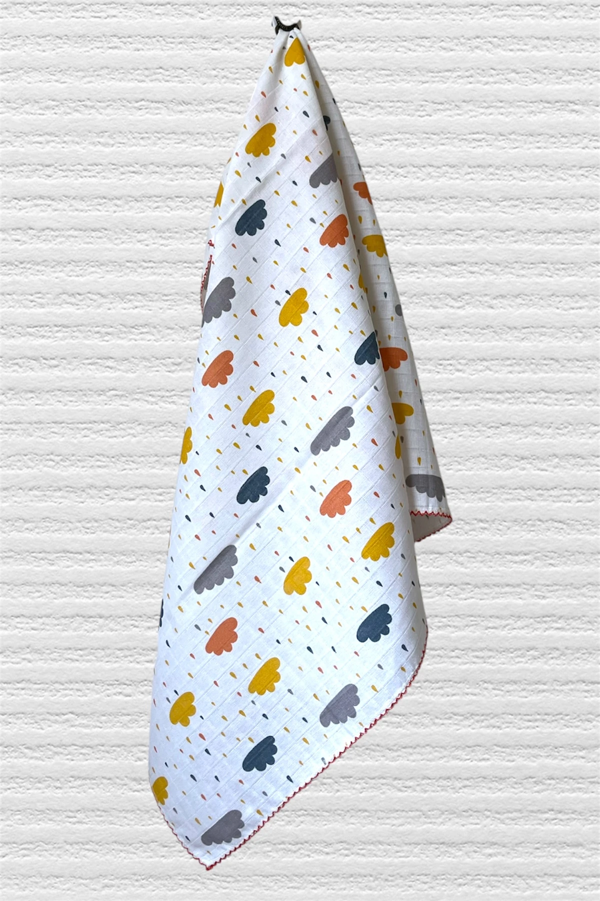 Minika Çok Amaçlı Müslin Örtü,Bulut 80x90