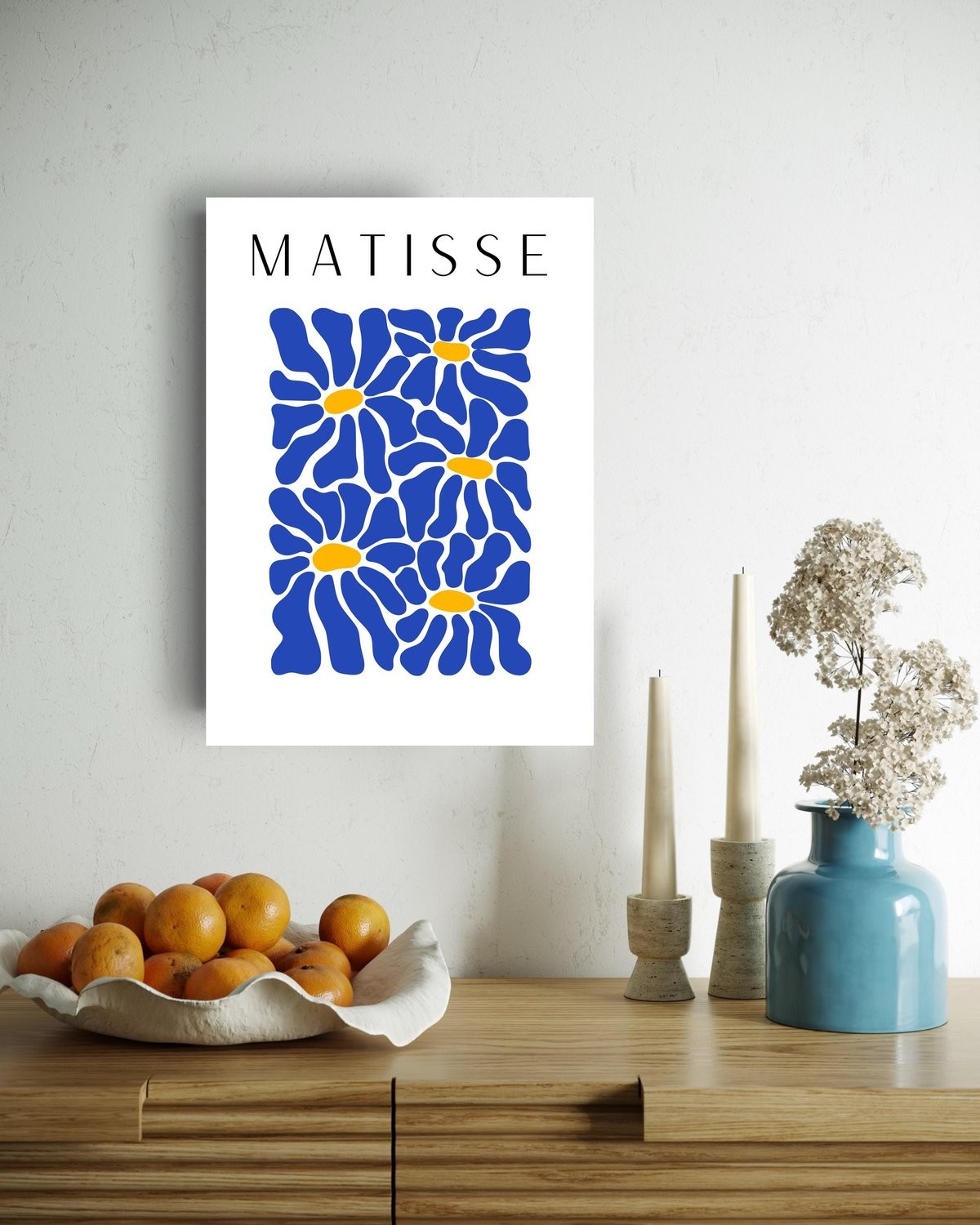 Dance of Blue Flowers