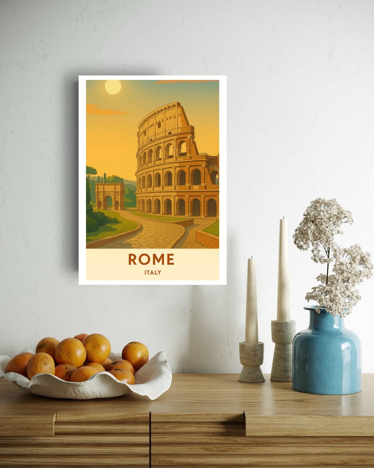 Golden Glow of Rome