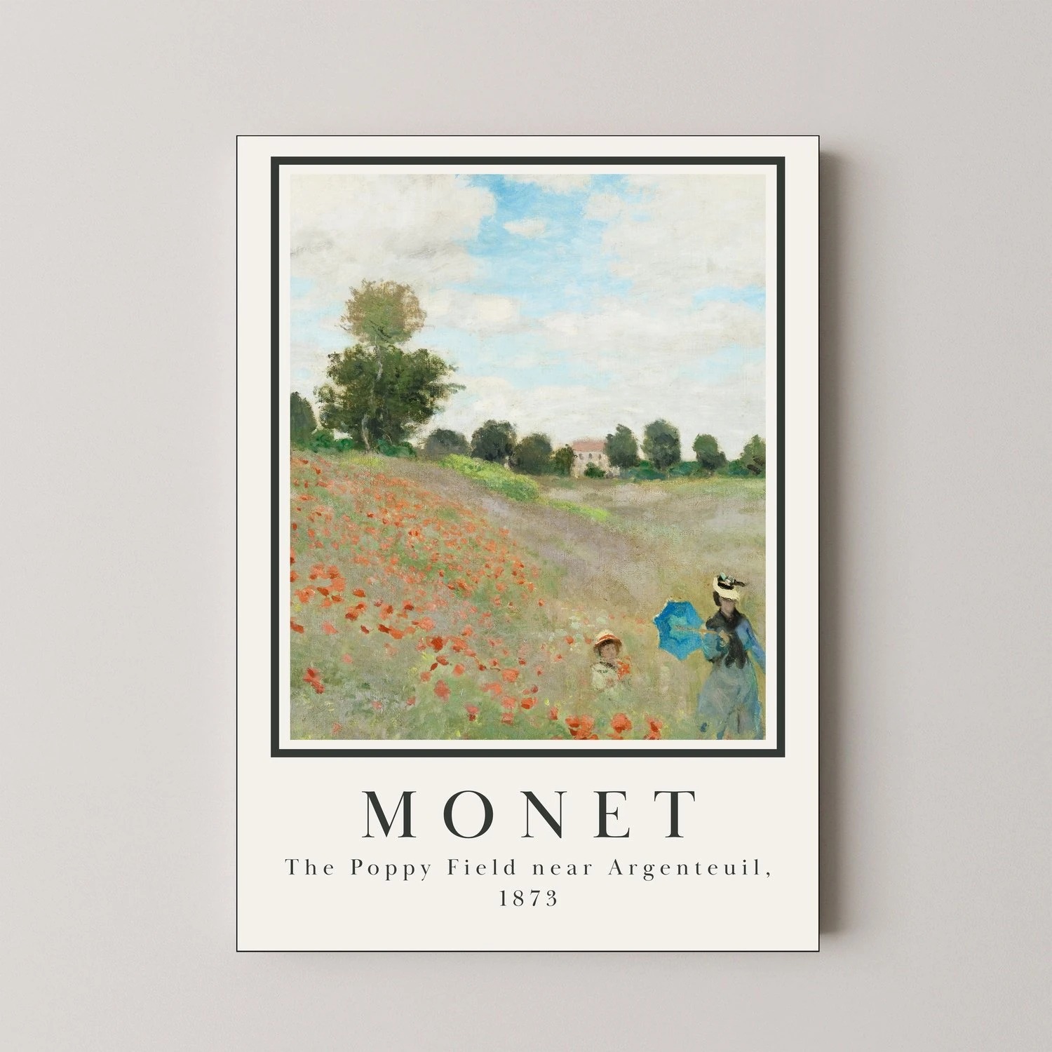 The Poppy Field near Argenteuil, 1873