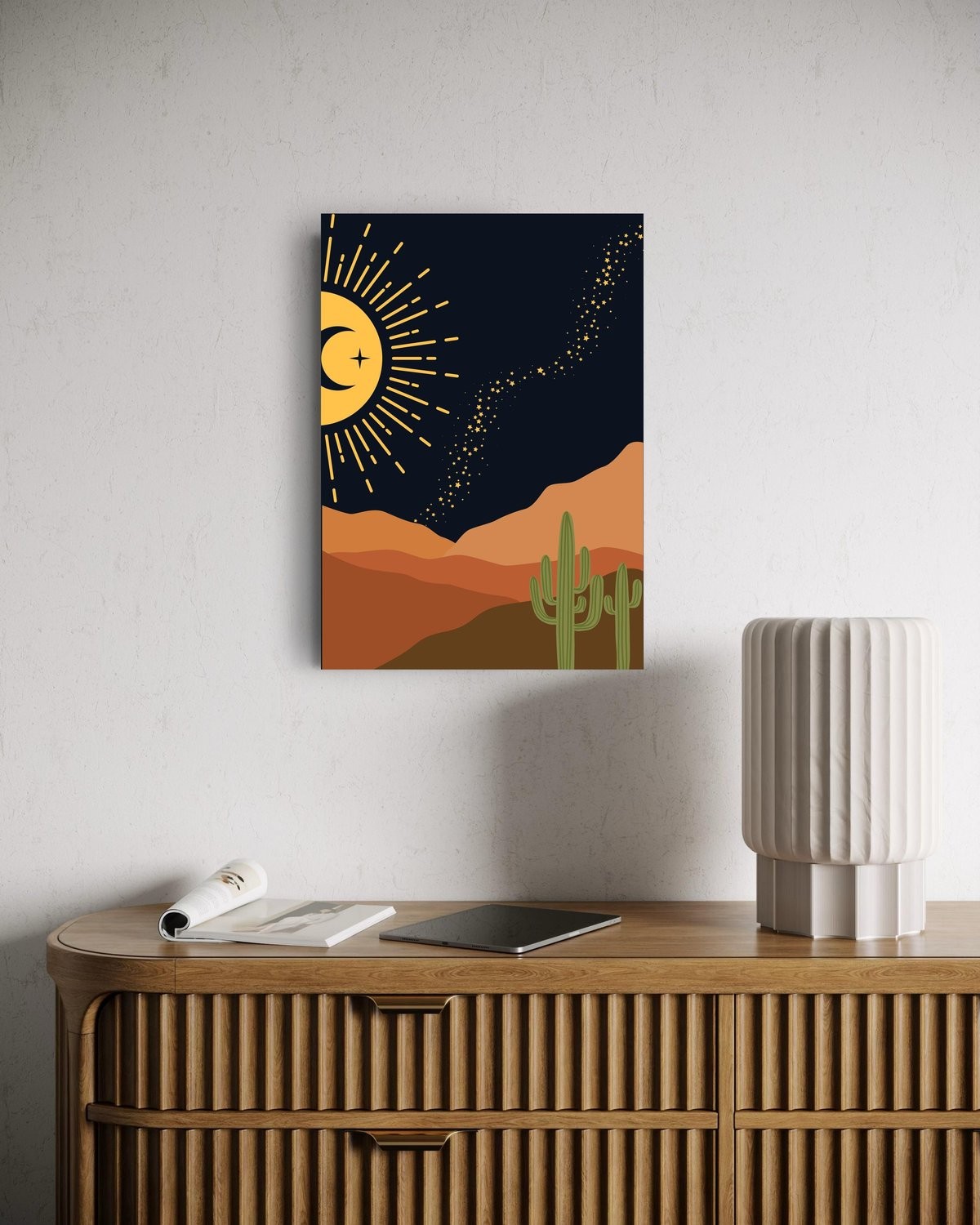 Night Glow of the Desert