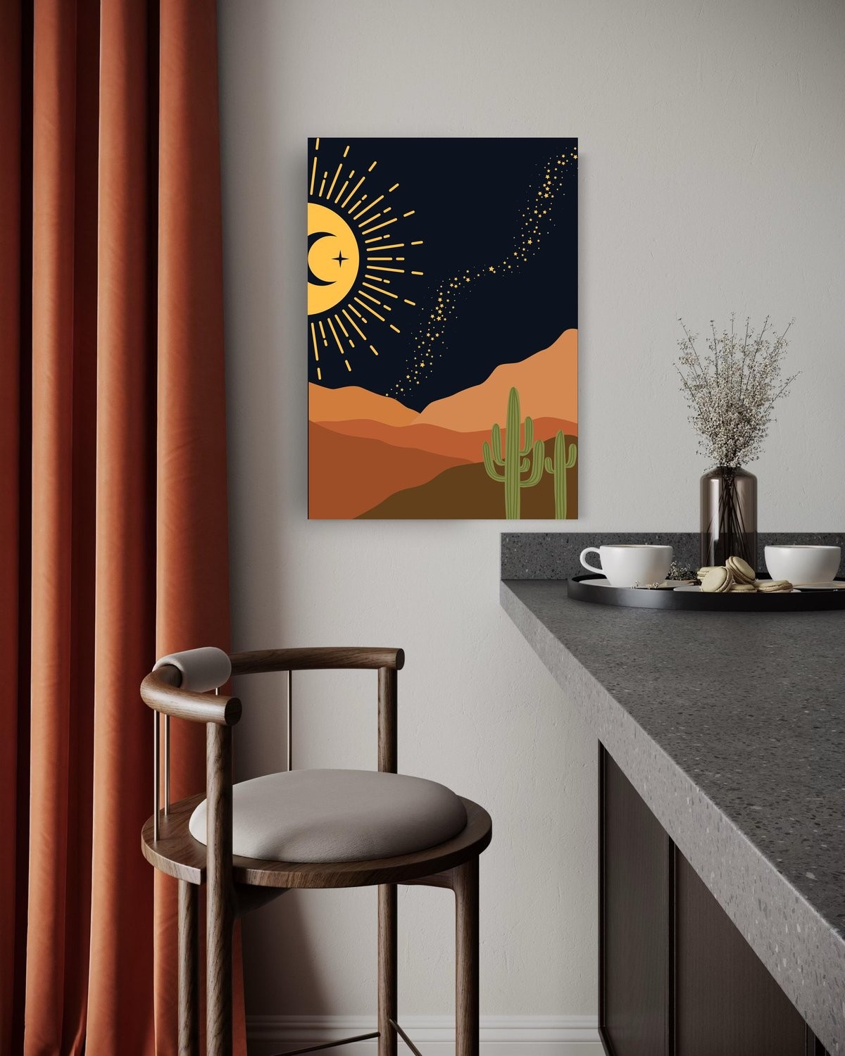 Night Glow of the Desert