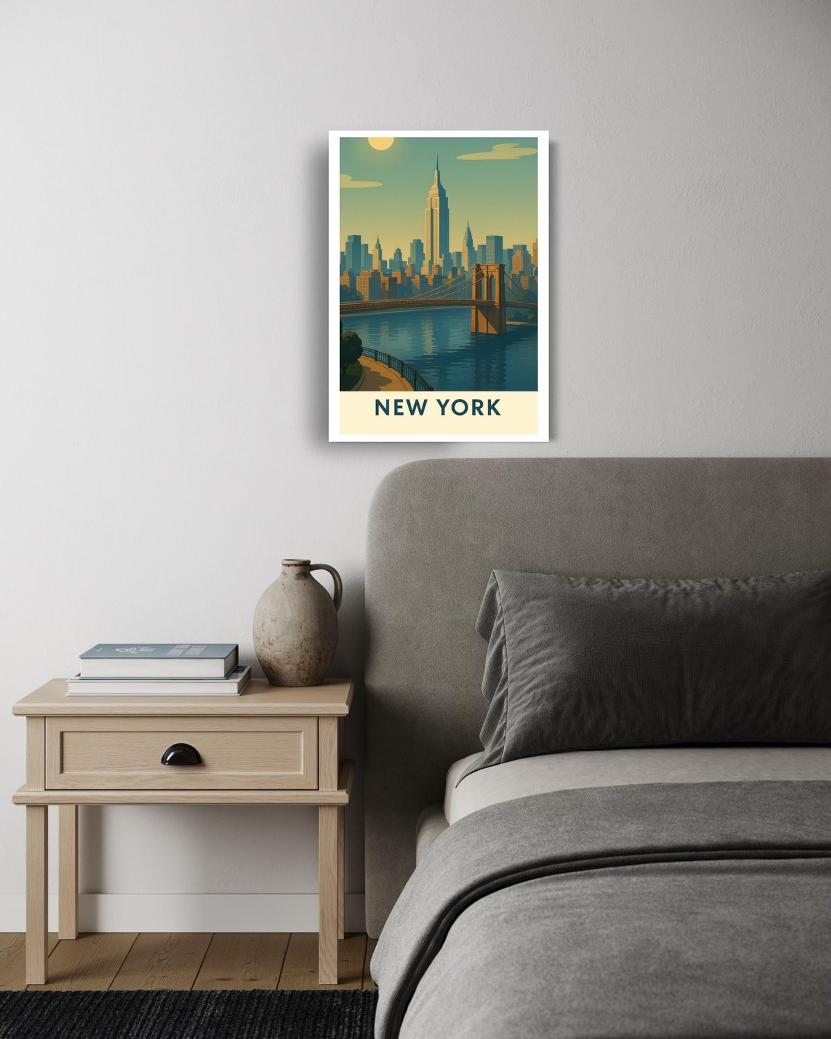 Silhouette of the Dawn City