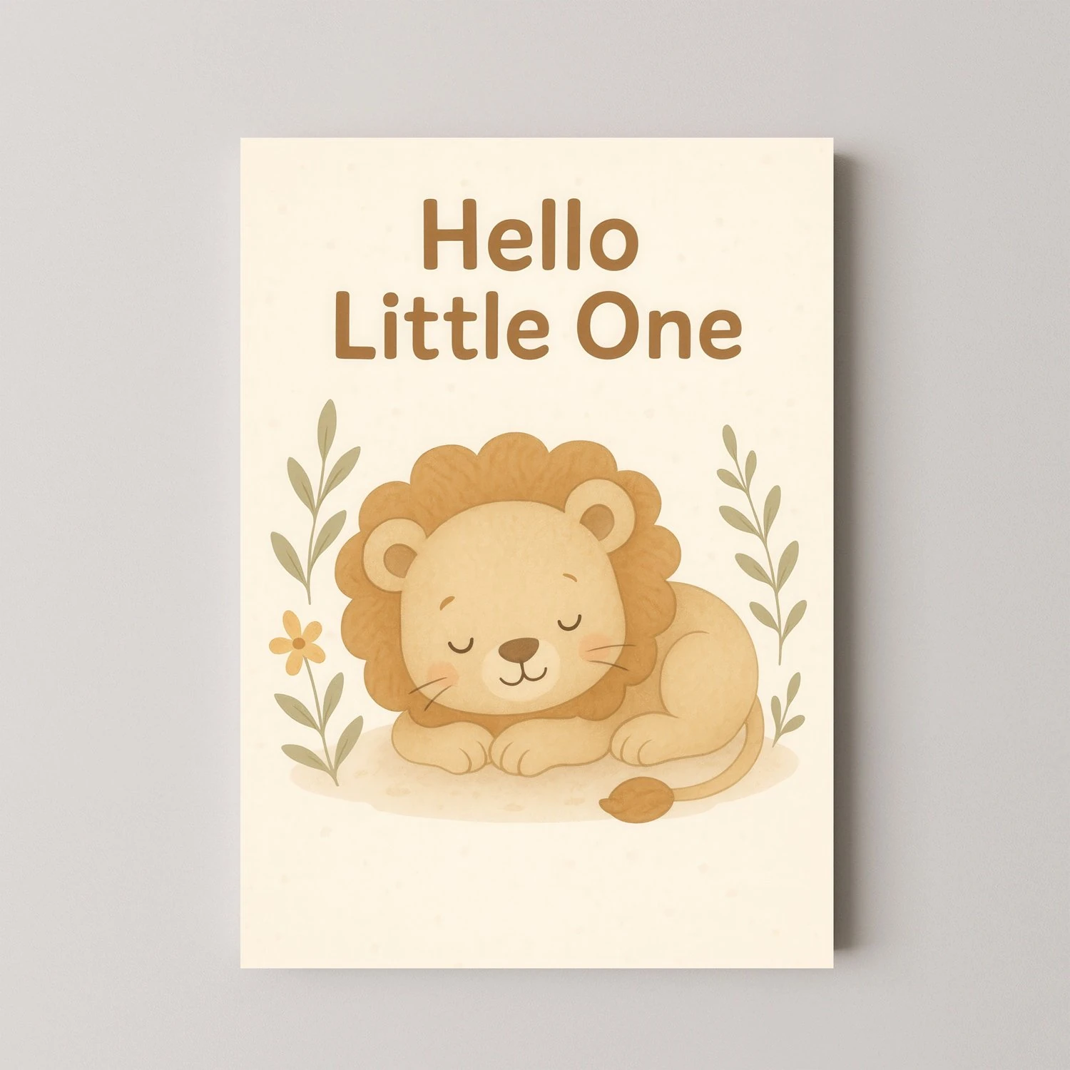 Minik Aslanın Uyku Dünyası image