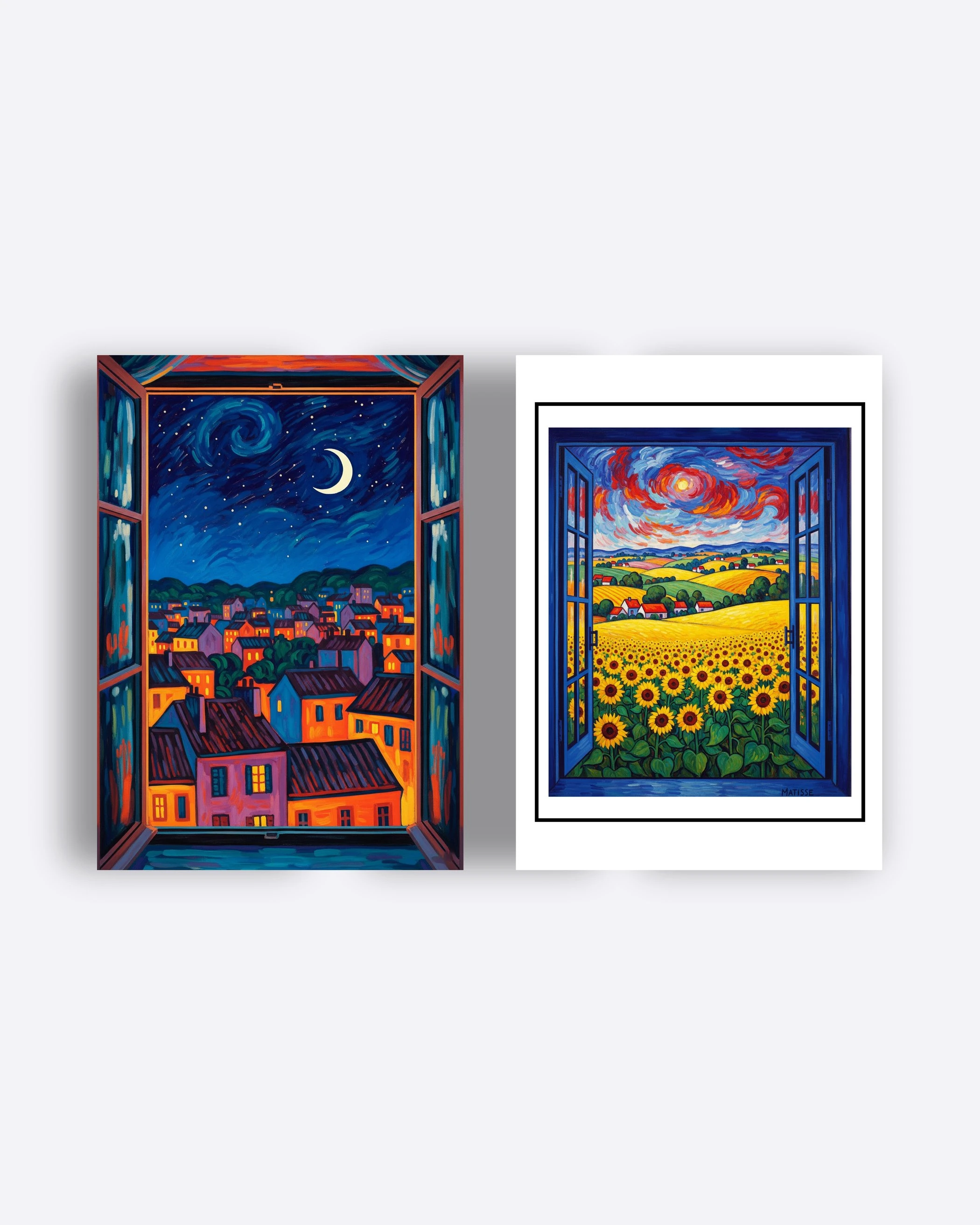 Window of Night and Day - İkili Set