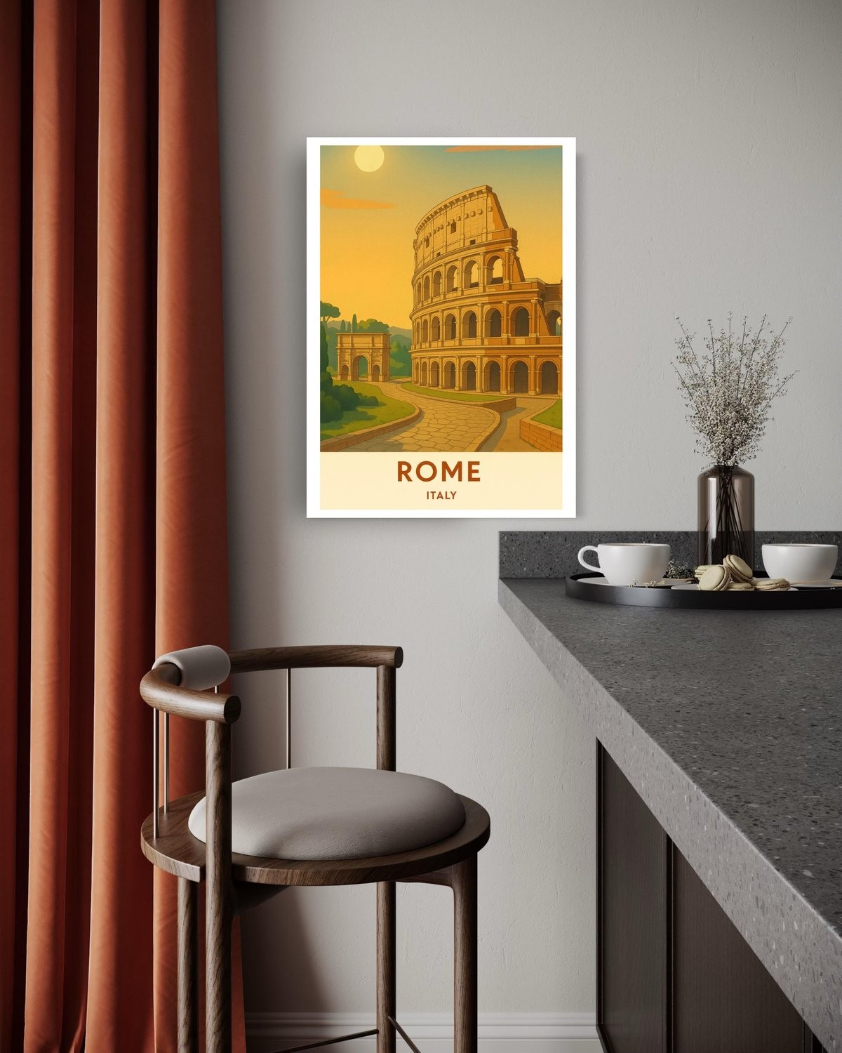 Golden Glow of Rome