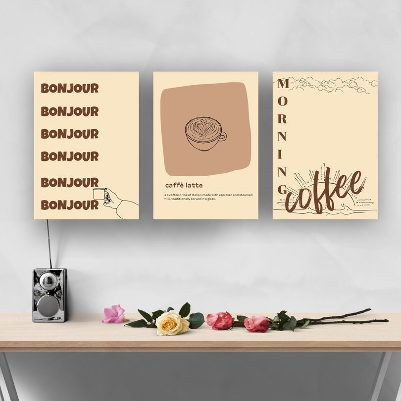 Morning Coffee Charm - 3-Piece Set image