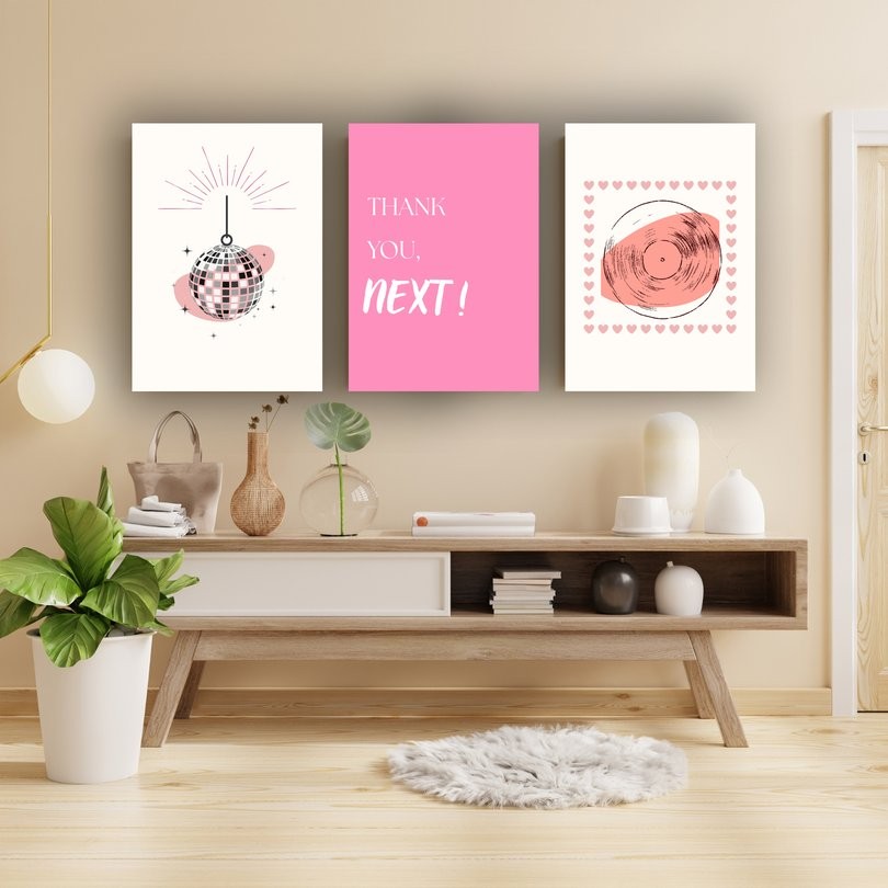 Dancing Hearts - 3-Piece Set
