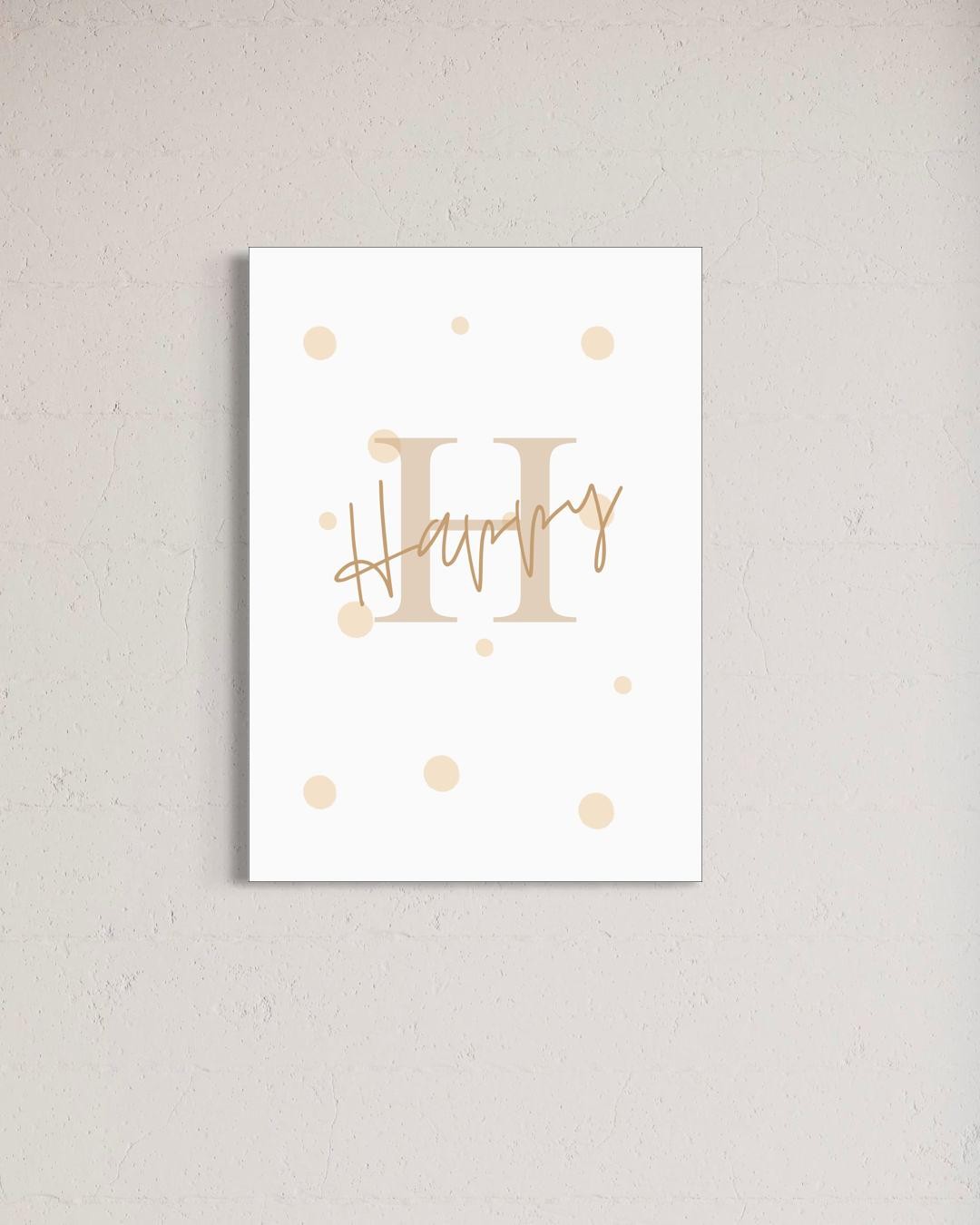 Letter and Dots