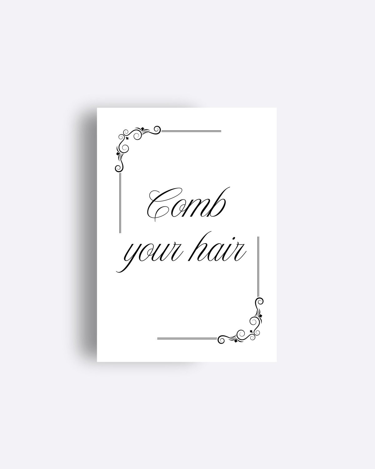 Elegant Reminder