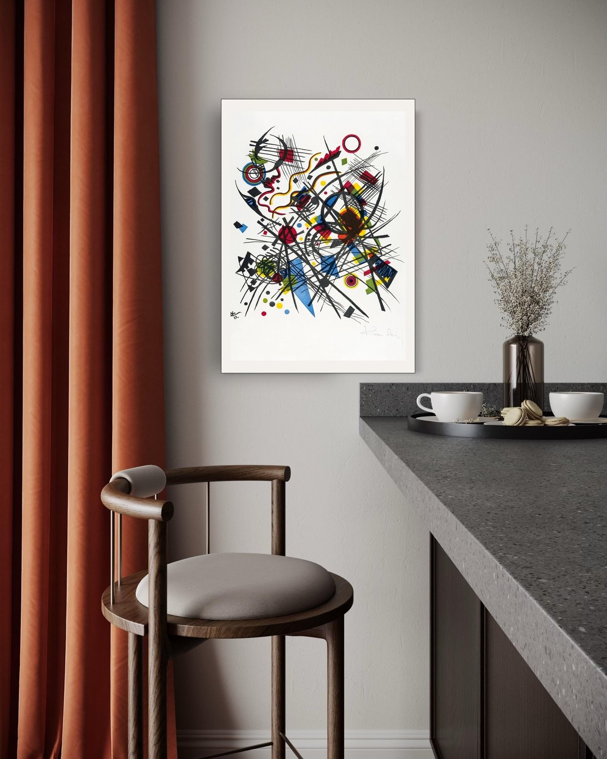Lithographie fur die Vierte Bauhausmappe