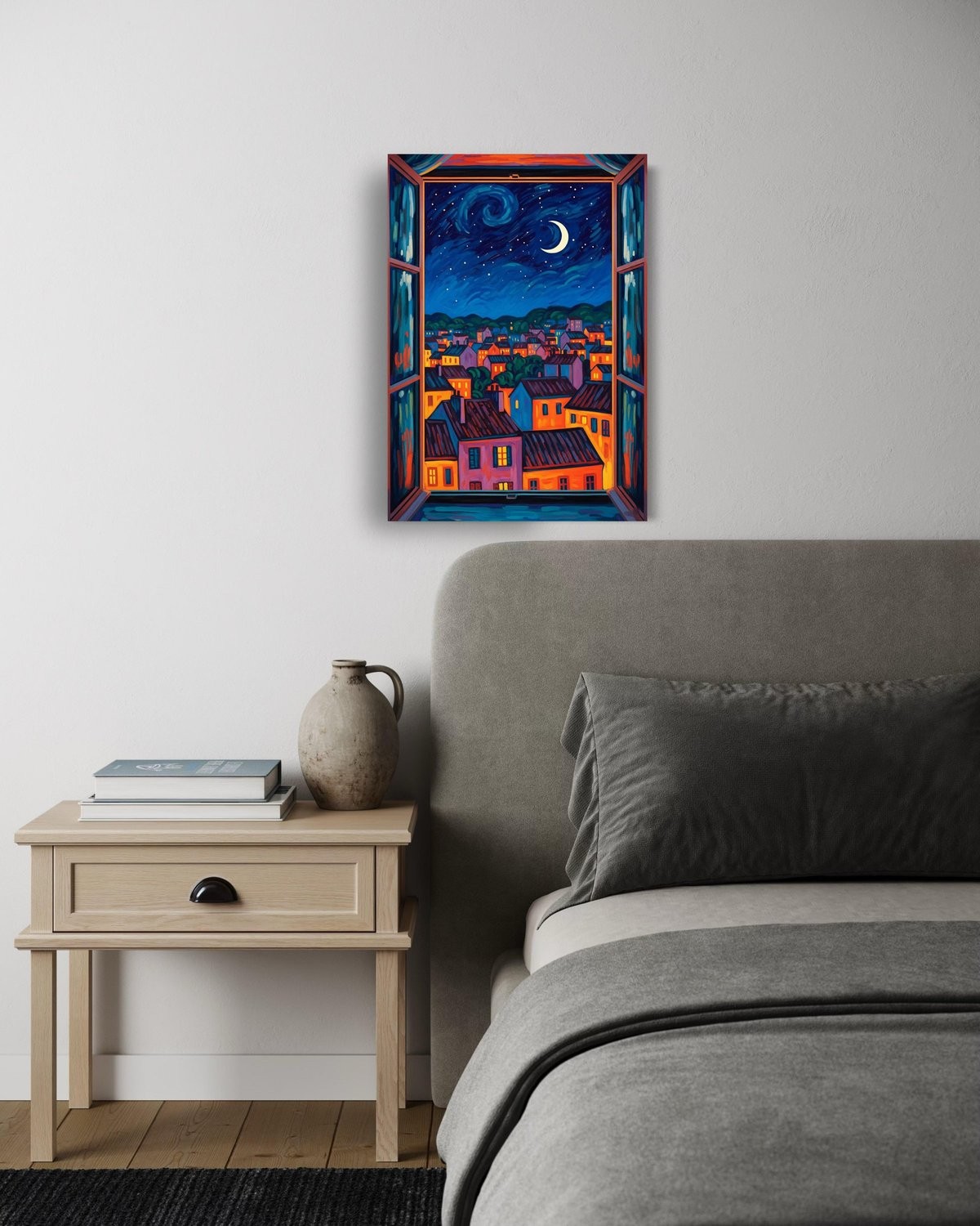 City Under Moonlight