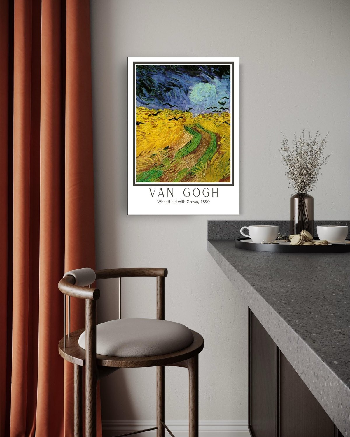 Wheatfield with Crows, 1890
