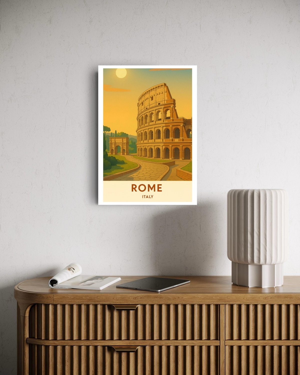 Golden Glow of Rome