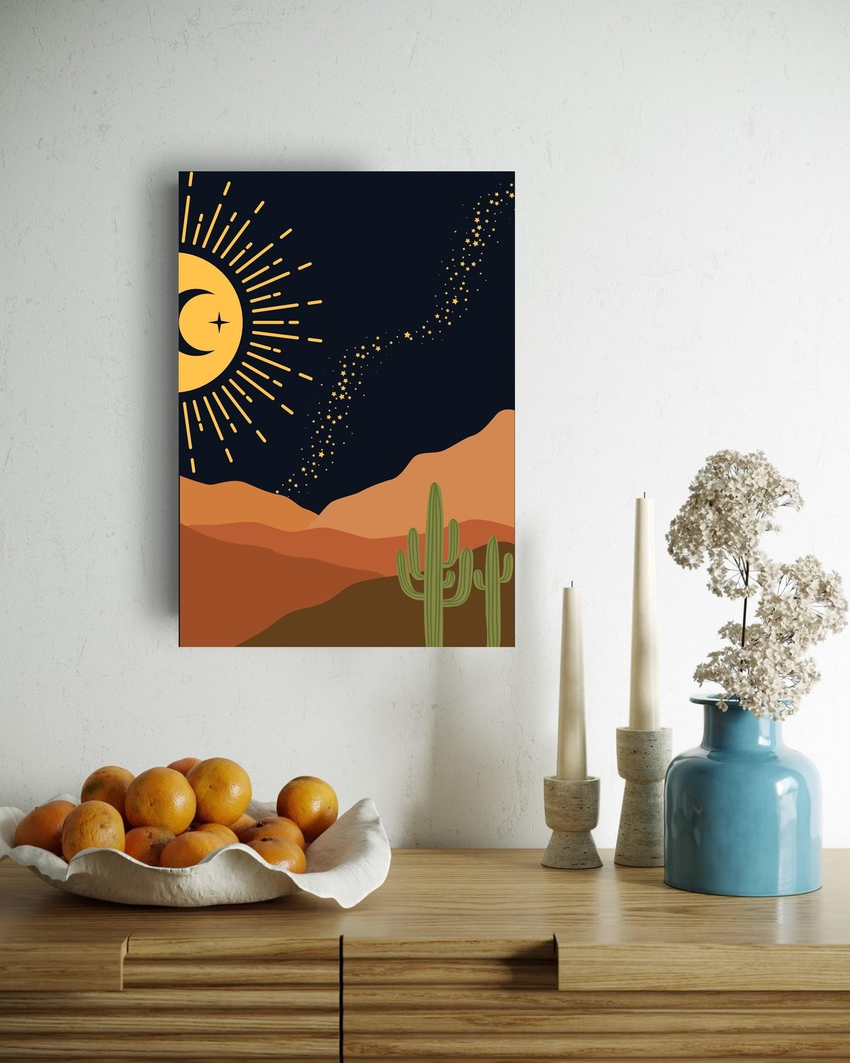 Night Glow of the Desert
