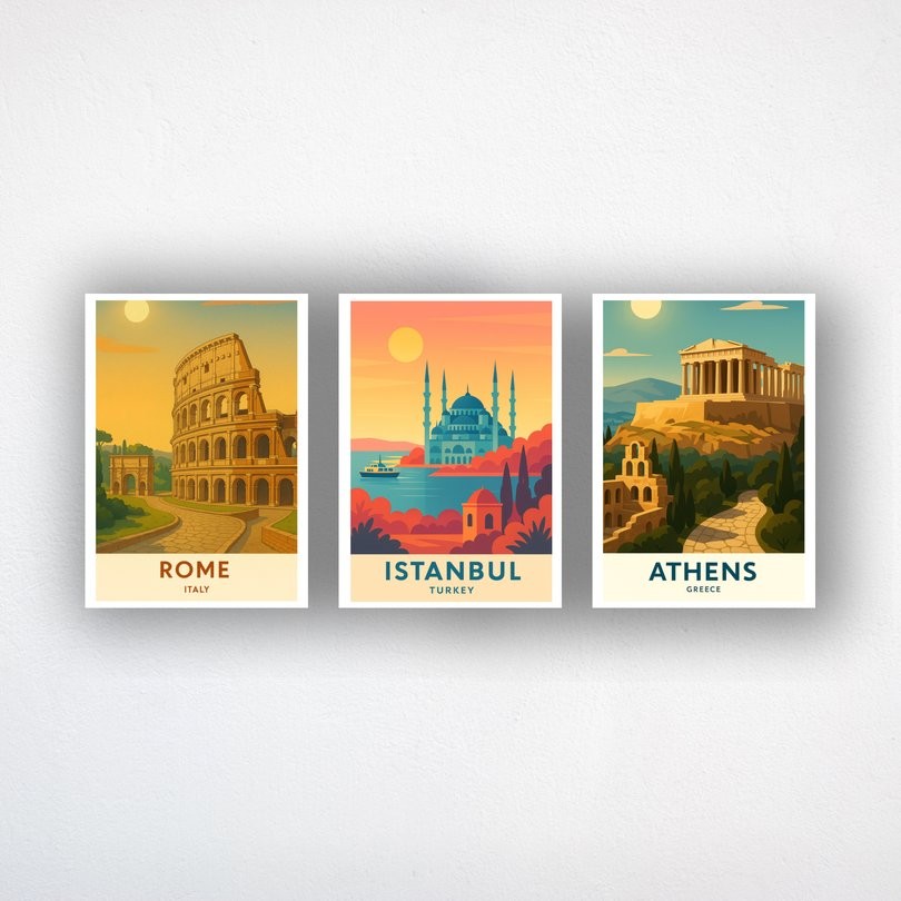 Historic Echoes - 3-Piece Set