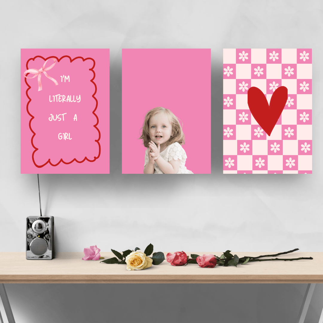 Heart of a Girl Customizable 3-Piece Set main variant image